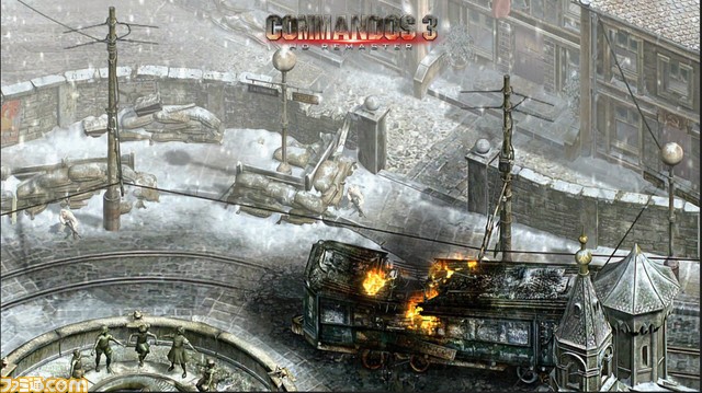 見下ろし型RTS『コマンドス3 HDリマスター』が9月29日よりPS4とSwitchにて配信開始。あわせて、リリーストレーラー及び新旧比較画像も公開された