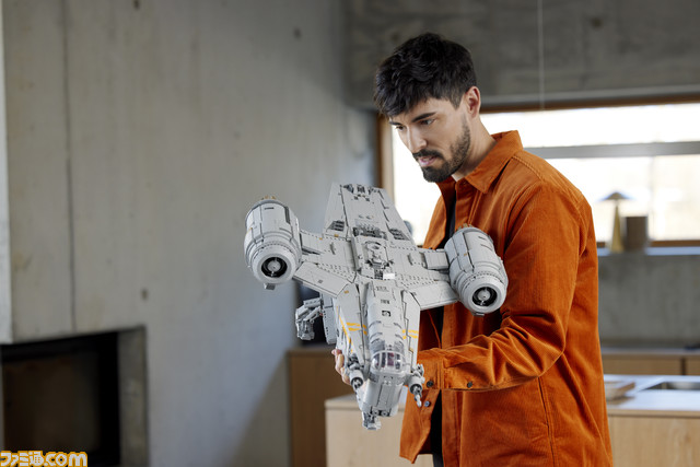 【スター・ウォーズ】ドラマ『マンダロリアン』の宇宙船を再現した高級レゴが発売。全長約72センチの大スケールで、ピース数はなんと6187!