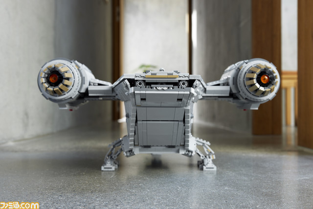 【スター・ウォーズ】ドラマ『マンダロリアン』の宇宙船を再現した高級レゴが発売。全長約72センチの大スケールで、ピース数はなんと6187!