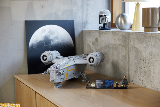 【スター・ウォーズ】ドラマ『マンダロリアン』の宇宙船を再現した高級レゴが発売。全長約72センチの大スケールで、ピース数はなんと6187!