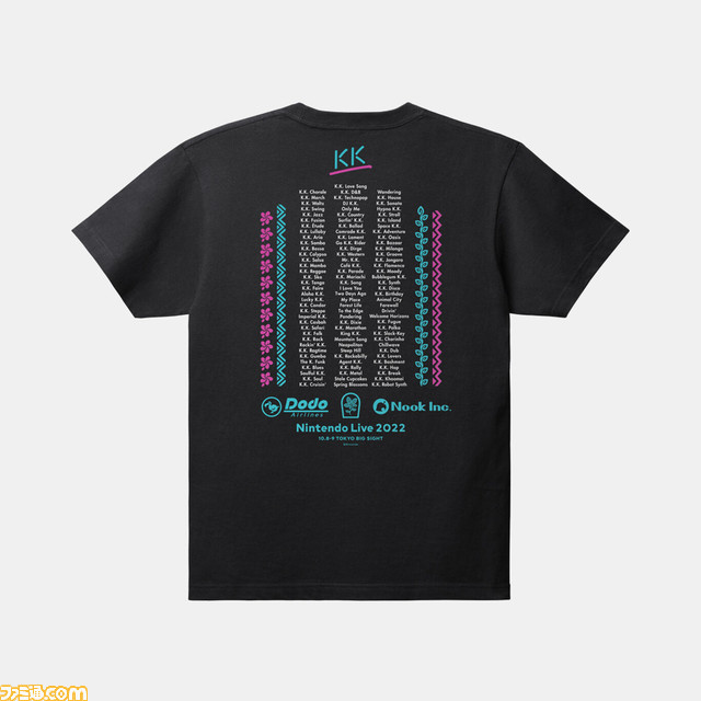 【Nintendo Live 2022】オリジナルグッズの追加販売が本日10月4日より開始。『スプラトゥーン3』すりみ連合や『あつ森』DJ K.KのTシャツなどがラインアップ