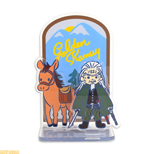 ゴールデンカムイ ビィズニィズ お道具箱 アクリルジオラマ バッジ 月島 鯉登 ゴールデンカムイ ビィズニィズ お道具箱 アクリルジオラマ