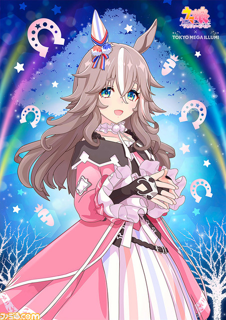 『ウマ娘』×“東京メガイルミ”コラボイベントの特設ページが公開。『ユメヲカケル!』の噴水ショーや限定グッズなどイベント内容が明らかに