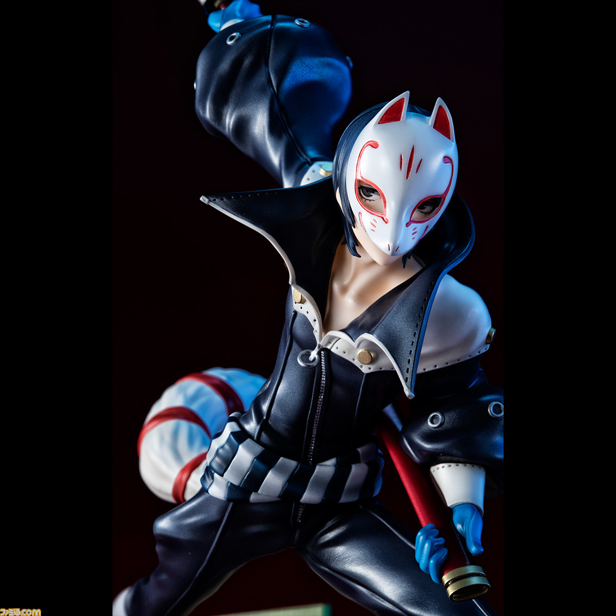 "Persona 5 The Royal" figure of Yusuke Kitagawa, also known as Fox.  By exchanging parts, you can change the mask ON / OFF and change the expression!