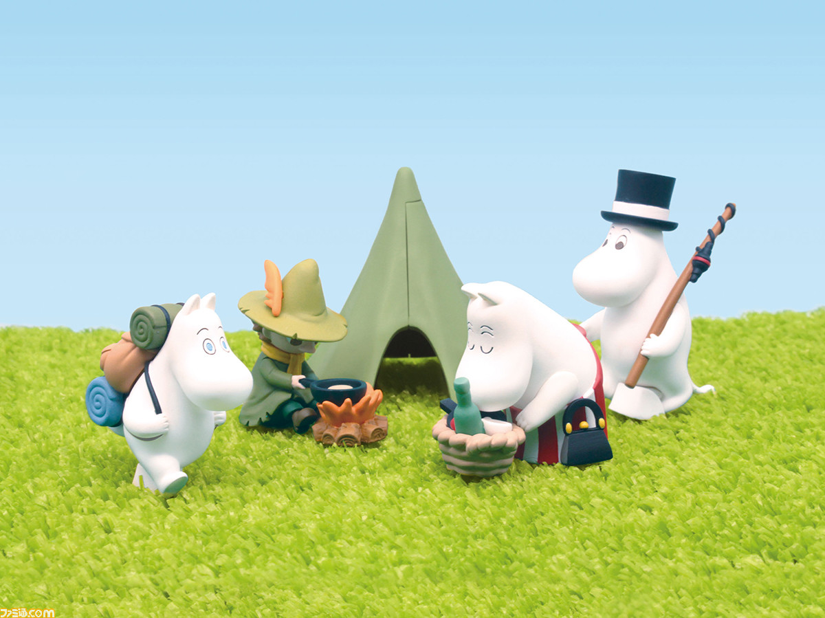 ムーミン ムーミン一家 スナフキンのマスコットガチャが11月上旬に発売 全種集めると4人がテントを囲んでキャンプを楽しむ様子が再現可能 ゲーム エンタメ最新情報のファミ通 Com
