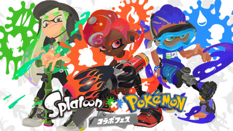 ポケモン』×『スプラトゥーン3』コラボフェスTシャツが本日（10/11）10 