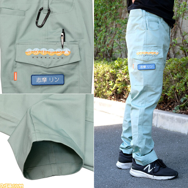 映画『ゆるキャン△』で5人が着用していた作業着を再現した商品が2023年1月下旬に発売。耐久性にも優れており実際のキャンプなど野外活動に最適！