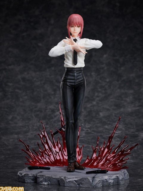 チェンソーマン』マキマが1/7スケールフィギュアになって登場。ミステリアスな表情に、お決まりのスーツ姿で作中の印象的なシーンを再現。本日より予約受付開始  | ゲーム・エンタメ最新情報のファミ通.com