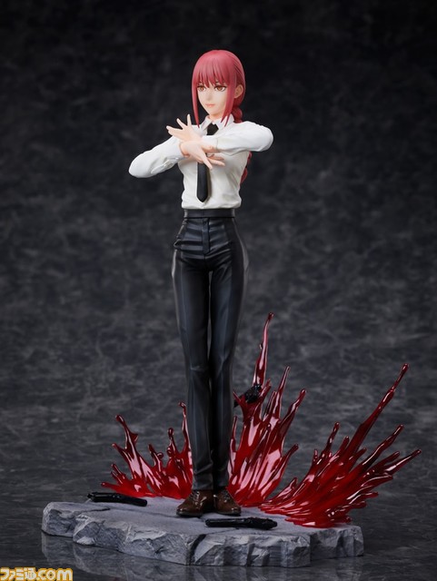 『チェンソーマン』マキマが1/7スケールフィギュアになって登場。ミステリアスな表情に、お決まりのスーツ姿で作中の印象的なシーンを再現。10月12日より“F:NEX”にて予約開始