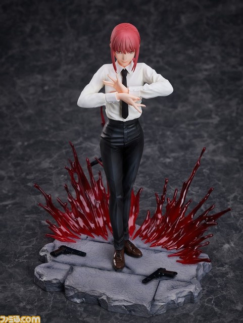 『チェンソーマン』マキマが1/7スケールフィギュアになって登場。ミステリアスな表情に、お決まりのスーツ姿で作中の印象的なシーンを再現。10月12日より“F:NEX”にて予約開始