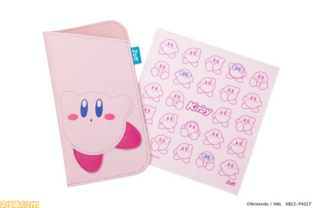 『星のカービィ』とZoffのコラボメガネが登場。フレームにはカービィやワドルディなどをデザイン、他にもポーチやマスコットクリーナーなどコレクションにも最適なアイテムが発売