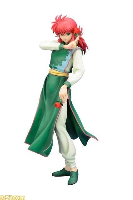 『幽☆遊☆白書』より浦飯幽助、桑原和真、蔵馬、妖狐蔵馬、飛影のフィギュアが再生産。手元に集めて思い出に浸ろう