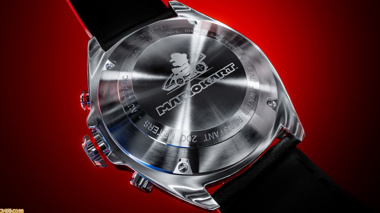 マリオカート』×タグ・ホイヤーのコラボ腕時計が本数限定で発売決定 