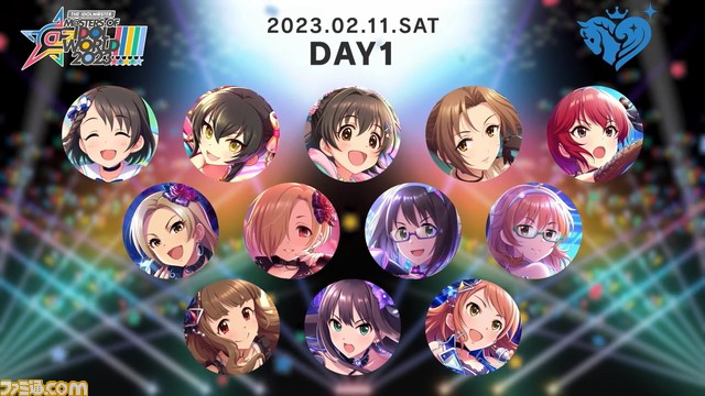 『アイマス』シリーズ5ブランド合同ライブ“MOIW2023”は2023年2月11日、12日に東京ドームで開催決定。出演者やチケット情報も公開