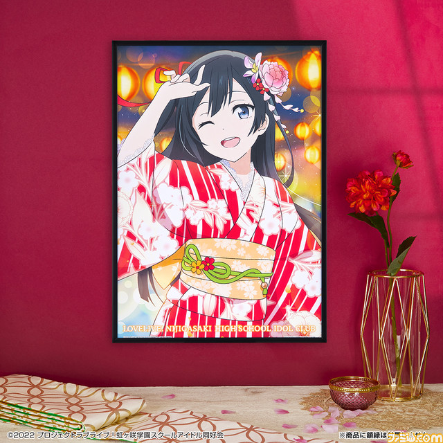 『ラブライブ！虹ヶ咲学園スクールアイドル同好会』の一番くじ“秋色RetroModern”が本日（10/15）発売。浴衣を身に纏う同好会メンバーたちのかわいい姿に注目！