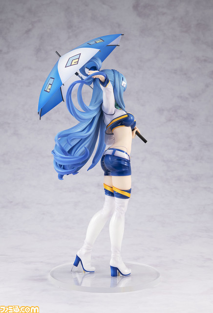 『このすば』フィギュアから“アクア レースクイーンver.”が新登場、本日(10/14)より予約受付開始。アクシズ教マーク入りのパラソル、元気いっぱいのポージングなどがアクアらしい