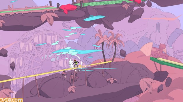 スケボーアクション『オリオリワールド』の最終DLC『フローゾーンを求めて』は11/2発売予定。新たなストーリー、ステージが展開される