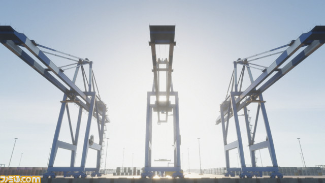 Steam『Port Cranes:Container Age』10月21日リリース。巨大なガントリークレーンを操縦してコンテナを船に積み込むシミュレーションゲーム