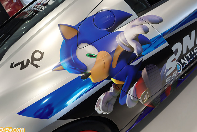 『ソニックフロンティア』約3000万円の世界に一つだけのスペシャルラッピングカーを制作。10月22日・23日の“全国エンタメまつり”にて特別展示