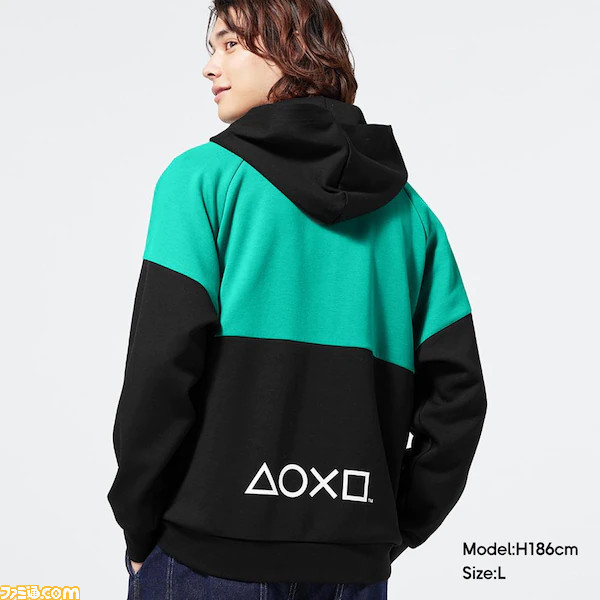 GU × PlayStation コラボ パーカー XXL