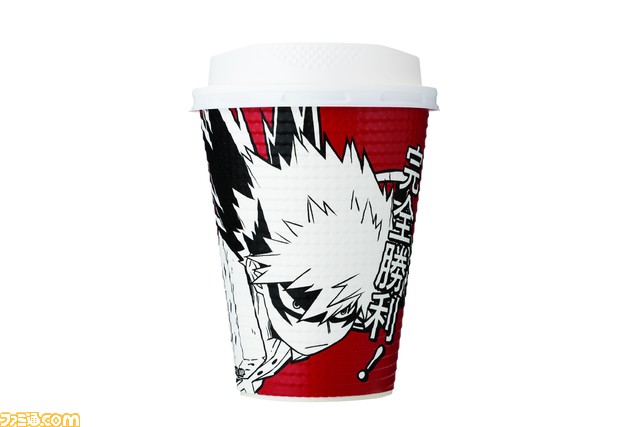 アニメ『ヒロアカ』とファミマが10/25よりコラボ。FAMIMA CAFÉのコーヒーカップが数量限定で『ヒロアカ』デザインになる他、コラボ商品を買うとオリジナルグッズが当たる、もらえるキャンペーンも開催