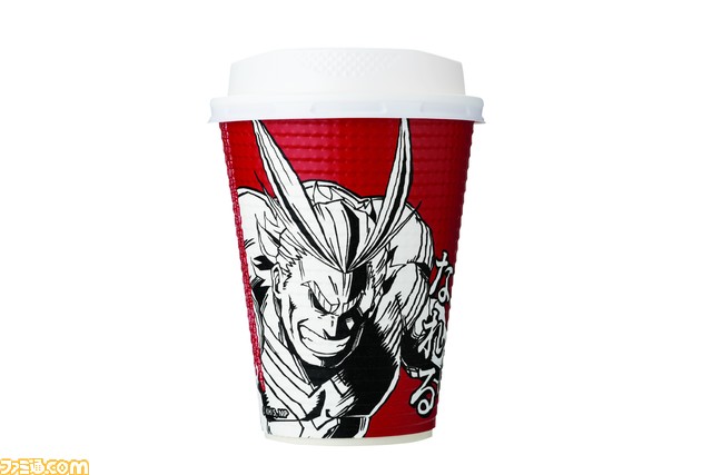 アニメ『ヒロアカ』とファミマが10/25よりコラボ。FAMIMA CAFÉのコーヒーカップが数量限定で『ヒロアカ』デザインになる他、コラボ商品を買うとオリジナルグッズが当たる、もらえるキャンペーンも開催