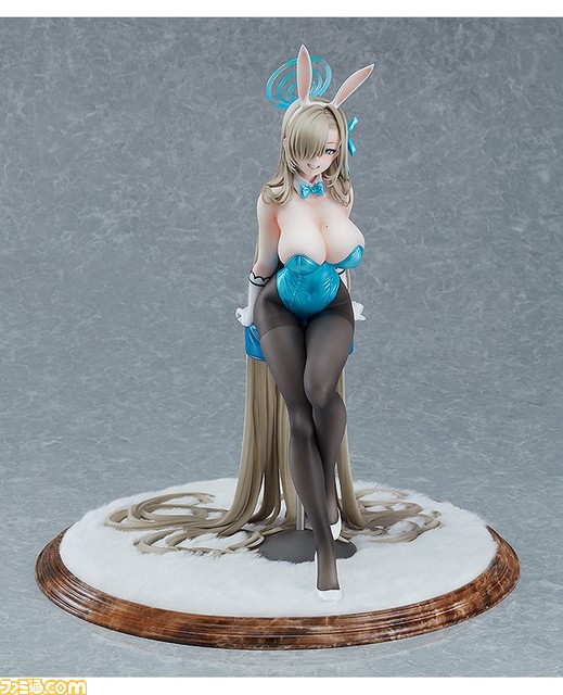 『ブルアカ』バーニーアスナがフィギュア化。いたずらっぽい表情を完全再現。バニー衣装が引き立てる“もちもち＆ふわふわボディ”はプライスレス