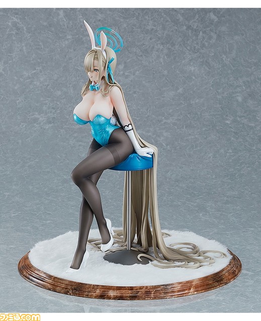 『ブルアカ』バーニーアスナがフィギュア化。いたずらっぽい表情を完全再現。バニー衣装が引き立てる“もちもち＆ふわふわボディ”はプライスレス