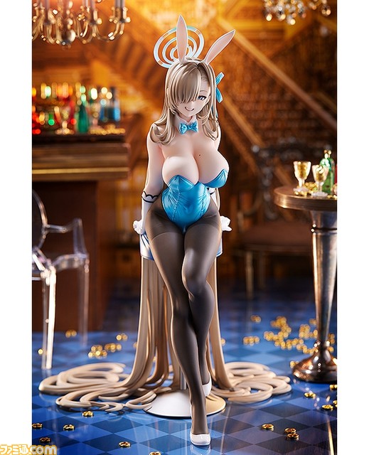 『ブルアカ』バーニーアスナがフィギュア化。いたずらっぽい表情を完全再現。バニー衣装が引き立てる“もちもち＆ふわふわボディ”はプライスレス