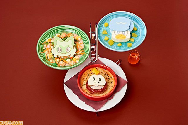 【ポケモンカフェ】『ポケモン スカーレット・バイオレット』の新メニューが東京＆大阪で11月18日より登場。ニャオハ・ホゲータ・クワッスの豪華コースメニューを堪能しよう