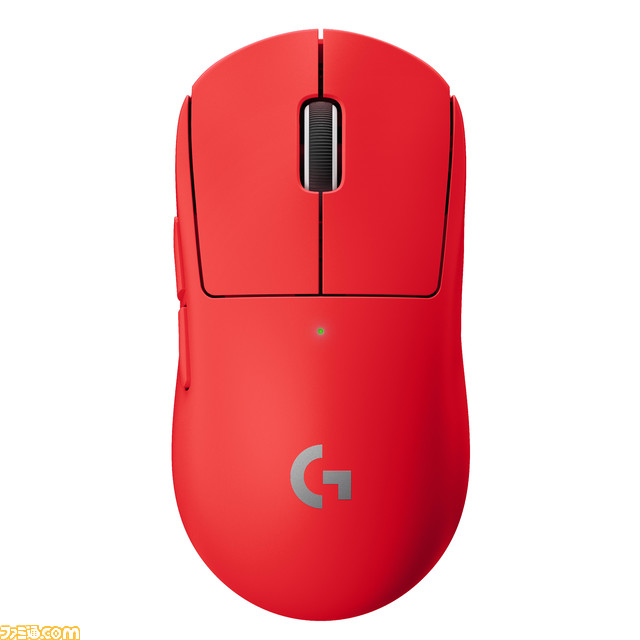 ロジクールGより、最軽量ワイヤレスマウス、薄型ゲーミングキーボードに新色が登場。マウス・レッド、キーボード・ホワイトが11/10発売