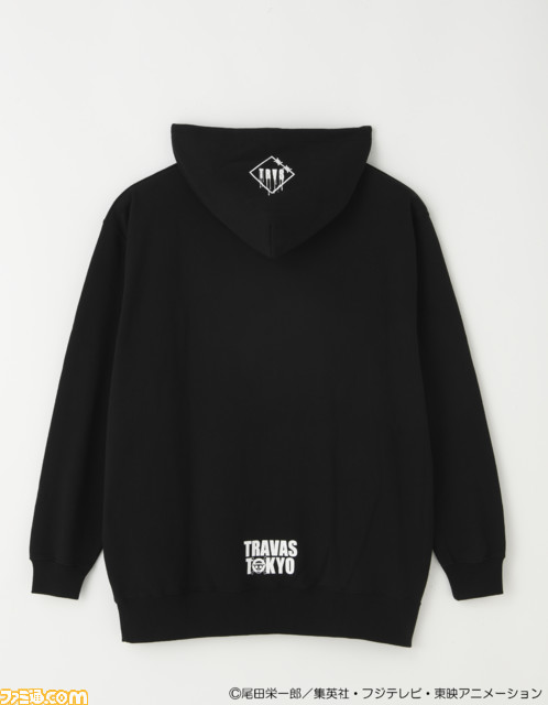TRAVAS_TOKYOコラボパーカー2裏