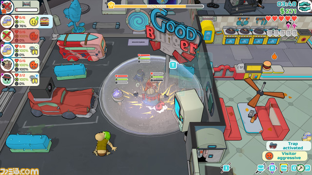 『Godlike Burger』Switch、PS4、Xboxにて11月2日に配信。