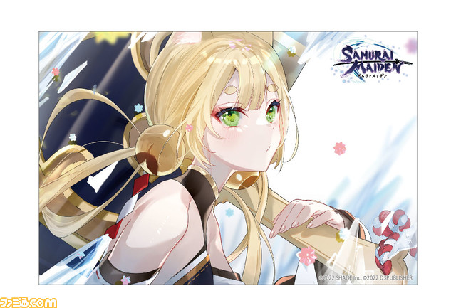 『SAMURAI MAIDEN -サムライメイデン-』“紬と依夜のB2タペストリー”デザイン公開。ほかにもアクリルパネルやブロマイドが付属するファミ通DXパックが予約受付中
