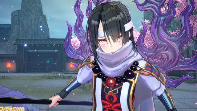 『SAMURAI MAIDEN -サムライメイデン-』“紬と依夜のB2タペストリー”デザイン公開。ほかにもアクリルパネルやブロマイドが付属するファミ通DXパックが予約受付中