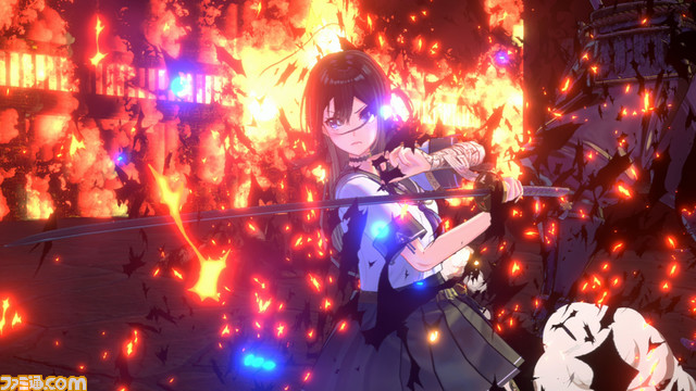 『SAMURAI MAIDEN -サムライメイデン-』“紬と依夜のB2タペストリー”デザイン公開。ほかにもアクリルパネルやブロマイドが付属するファミ通DXパックが予約受付中