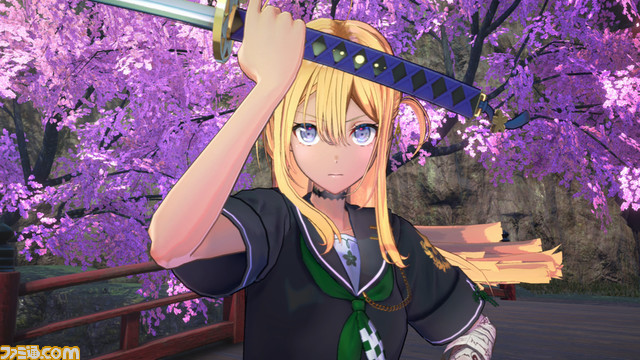 『SAMURAI MAIDEN -サムライメイデン-』“紬と依夜のB2タペストリー”デザイン公開。ほかにもアクリルパネルやブロマイドが付属するファミ通DXパックが予約受付中