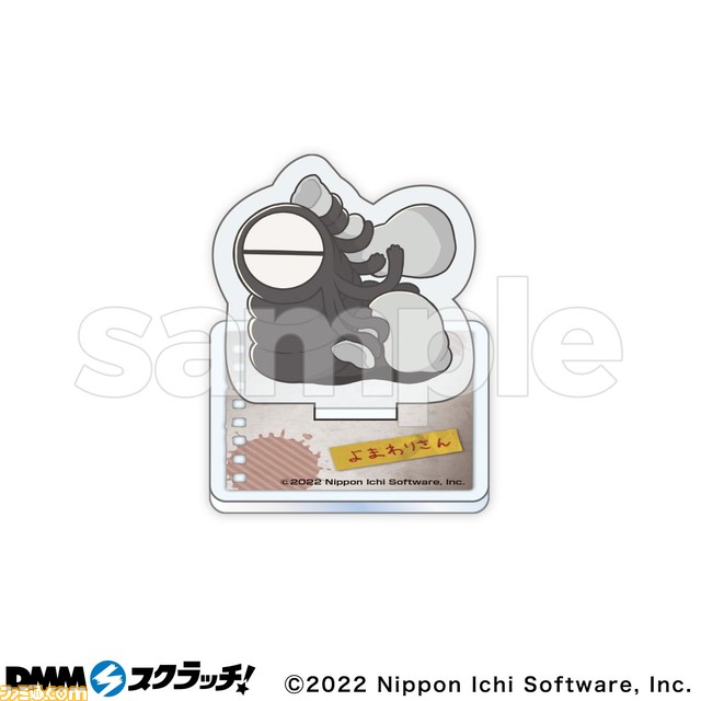 『夜廻』、『深夜廻』オンラインくじがDMMスクラッチにて10/31より登場。描き起こしイラストを使用したアクスタ、缶バッジ、ステッカーなどの限定グッズが当たる