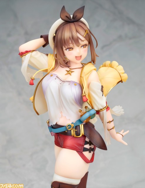 『ライザのアトリエ』主人公・ライザの1/7スケールフィギュアが予約受付中。柔らかそうな胸元や太ももが目を惹く抜群のプロポーションが立体化