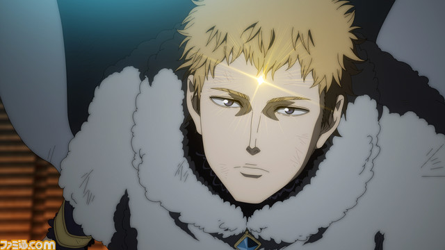 『ブラッククローバー 魔法帝の剣』の場面カットが解禁。映画オリジナルキャラクターの先代魔法帝であるコンラート・レトが“帝剣”を突き上げるカットも公開