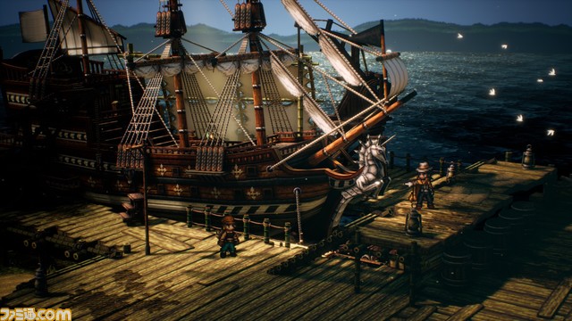 『オクトパストラベラー2』商人パルテティオ編、学者オズバルド編の最新情報が公開。攻略のカギとなるフィールドコマンドや固有アクションなどが明らかに