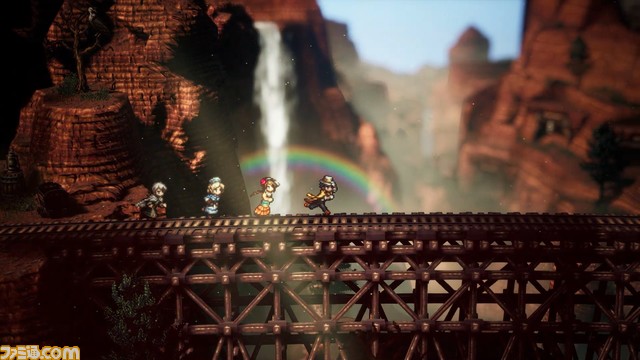 『オクトパストラベラー2』商人パルテティオ編、学者オズバルド編の最新情報が公開。攻略のカギとなるフィールドコマンドや固有アクションなどが明らかに