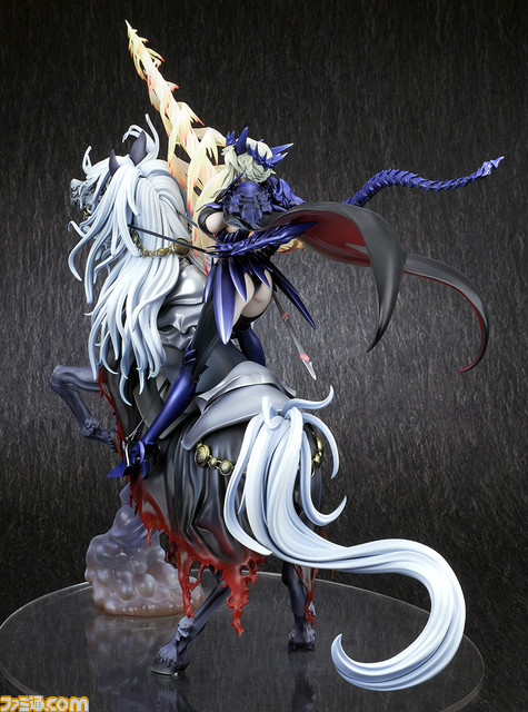 【FGO】1/8スケールの“ランサー/アルトリア・ペンドラゴン〔オルタ〕”のフィギュアが登場。愛馬ラムレイの迫力ある造形にも注目
