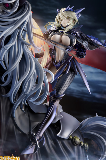 【FGO】1/8スケールの“ランサー/アルトリア・ペンドラゴン〔オルタ〕”のフィギュアが登場。愛馬ラムレイの迫力ある造形にも注目