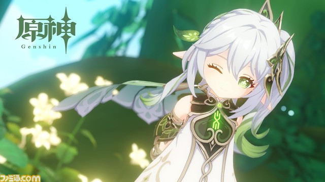 『原神』ナヒーダ(声:田村ゆかり)の実戦紹介映像が公開。感動的な音楽とともに彼女の純粋無垢な愛らしい姿をチェック