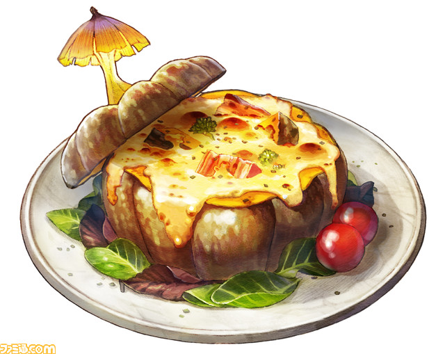 ランタンカボチャのグラタン