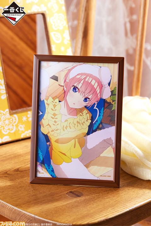 アニメ『五等分の花嫁∬』の一番くじが本日(11/5)より発売。5つ子