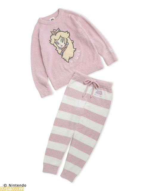 『マリオ』דジェラピケ”のコラボアイテム第3弾が11月10日(木)より発売。マリオ、ルイージ、キノピオたちをモチーフにしたルームウェアなどが登場