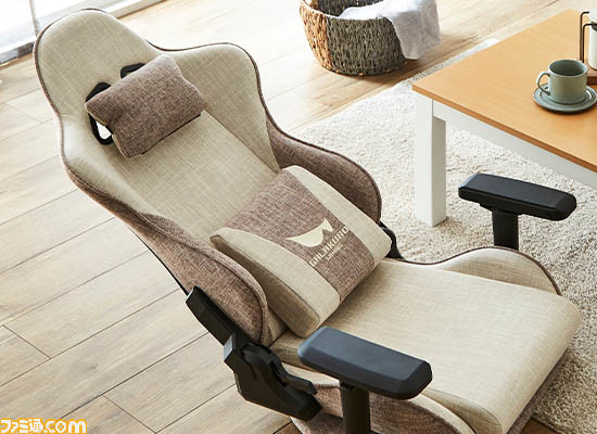 関家具監修の座椅子型ゲーミングチェアが11月18日に発売。玄人志向の 