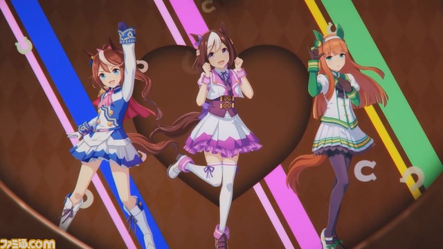 『ウマ娘』×明治のコラボが決定。チョコを想起させるビジュアルとともに“明治 ウマ娘 応援プロジェクト”が発表